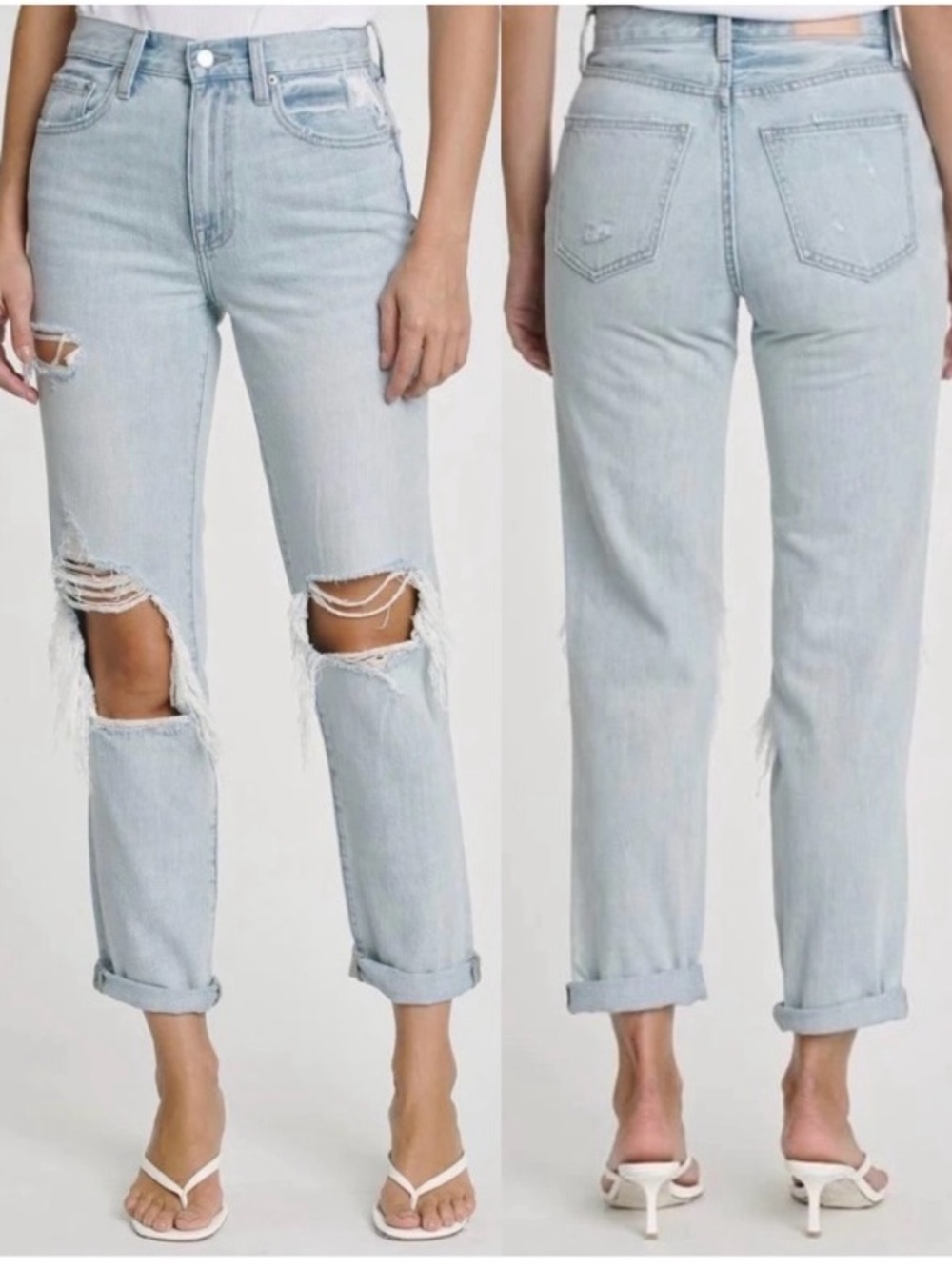 Pistola Presley High Rise Relaxed Roller Jeans